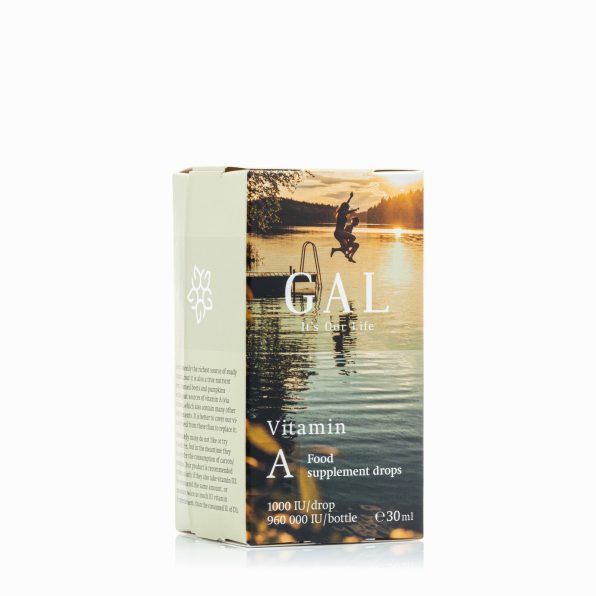 GAL Vitamin A Drops 1000 IU X 960 servings