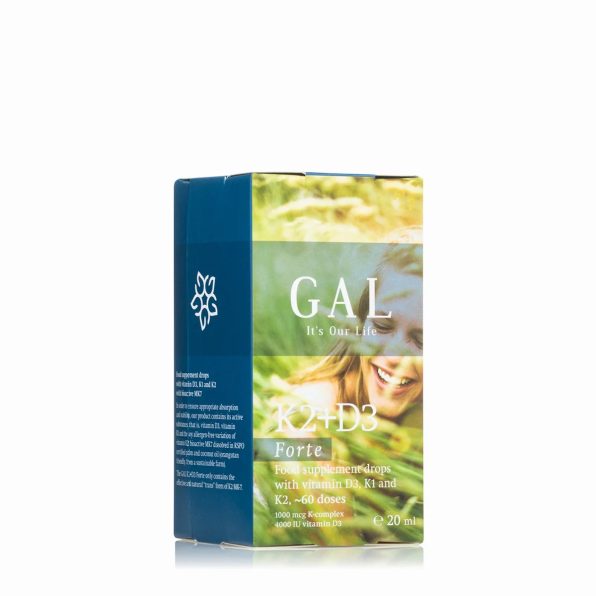GAL K2+D3 Forte drops