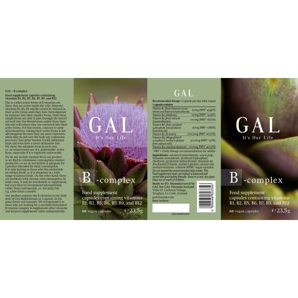 GAL B-Complex (60 Capsules)